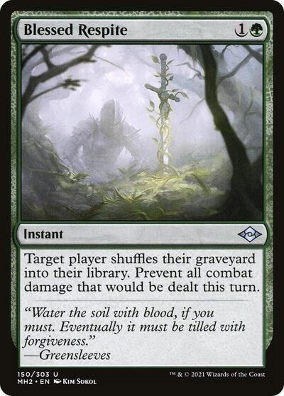 Blessed Respite (MH2) #150 Uncommon (Lightly Played) Modern Horizons 2 Magic: The Gathering: 2021