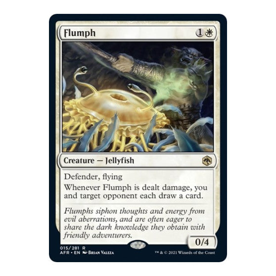 Flumph (AFR) #15 Rare (Lightly Played) Adventures in the Forgotten Realms Magic: The Gathering: 2021