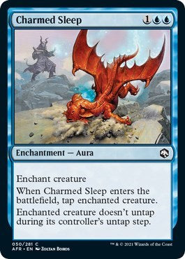 2021 Magic: Adventures in the Forgotten Realms (AFR) - Charmed Sleep (#50, Common)