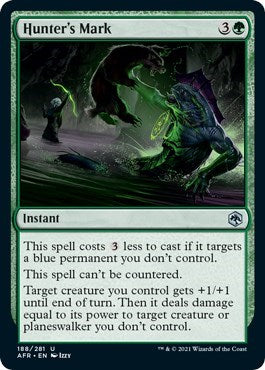 Hunters Mark (AFR) #188 Uncommon Adventures in the Forgotten Realms Magic: The Gathering: 2021