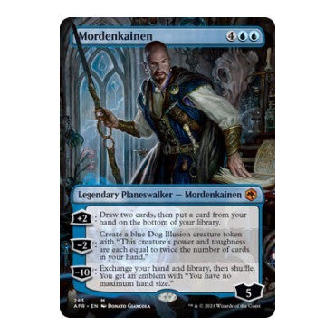 Mordenkainen (Borderless) (AFR) #283 Mythic Rare (Lightly Played) Adventures in the Forgotten Realms Magic: The Gathering: 2021