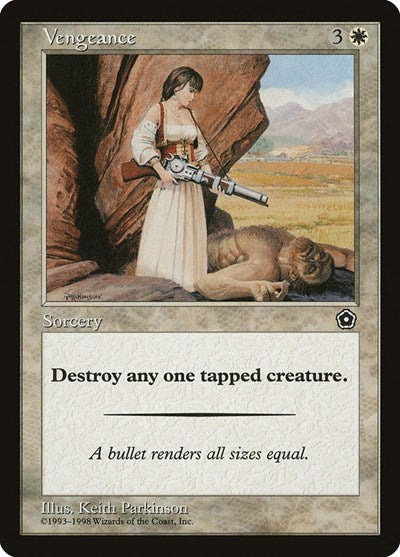 Vengeance (P02) #27 Uncommon (Moderately Played) Portal Second Age Magic: The Gathering: 1998