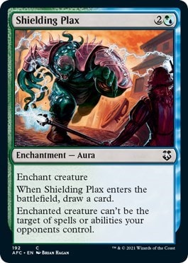 Shielding Plax (AFC) #192 Common (Lightly Played) Commander: Adventures in the Forgotten Realms Magic: The Gathering: 2021