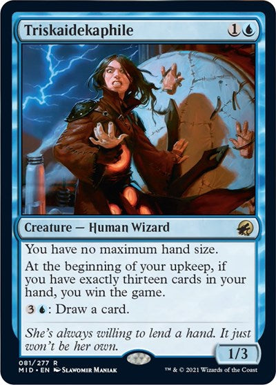 Triskaidekaphile (MID) #81 Rare Innistrad: Midnight Hunt Magic: The Gathering: 2021
