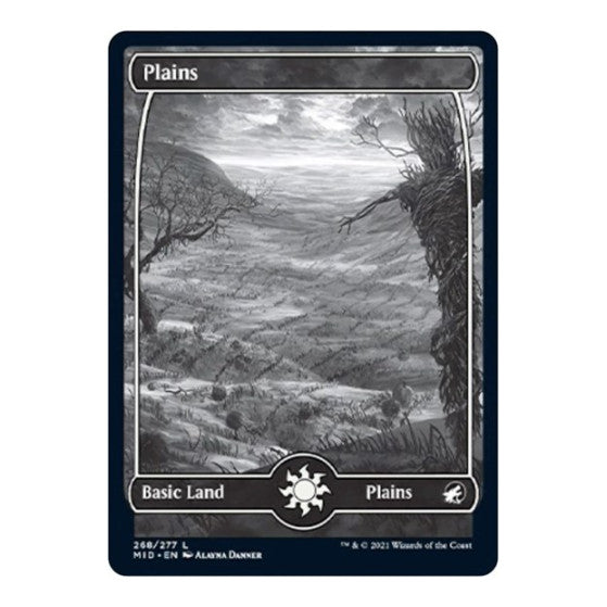 Plains 268 (MID) #268 Land (Lightly Played) Innistrad: Midnight Hunt Magic: The Gathering: 2021