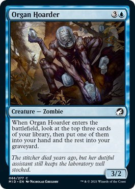 Organ Hoarder (MID) #66 Common Innistrad: Midnight Hunt Magic: The Gathering: 2021