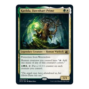 Katilda, Dawnhart Prime (MID) #230 Rare (Near Mint) Innistrad: Midnight Hunt Magic: The Gathering: 2021