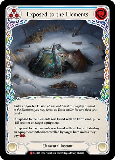 Exposed to the Elements (ELE) #ELE093 Majestic Tales of Aria Flesh and Blood TCG: 2021