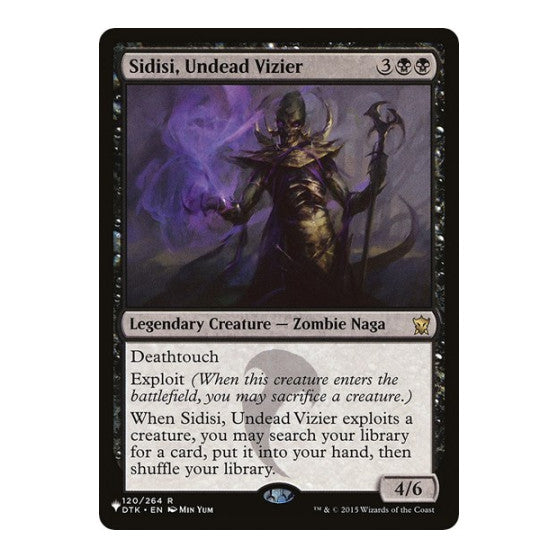 Sidisi, Undead Vizier (LIST) #120/264 Rare (Lightly Played) The List Reprints Magic: The Gathering: 2026