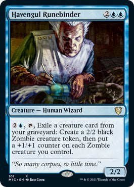 Havengul Runebinder (MIC) #101 Rare (Lightly Played) Commander: Innistrad: Midnight Hunt Magic: The Gathering: 2021