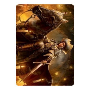 Seasoned Cathar Art Card (ASMID) #12 Special (Lightly Played) Art Series: Innistrad: Midnight Hunt Magic: The Gathering: 2021