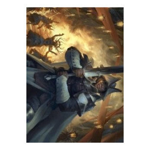 Ritual Guardian Art Card (ASMID) #18 Special (Lightly Played) Art Series: Innistrad: Midnight Hunt Magic: The Gathering: 2021