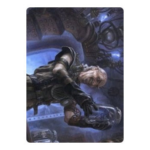 Delver of Secrets Art Card (ASMID) #21 Special (Lightly Played) Art Series: Innistrad: Midnight Hunt Magic: The Gathering: 2021