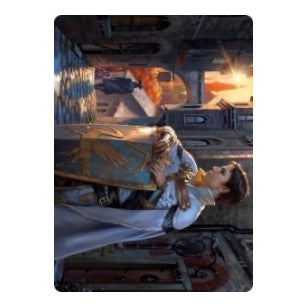 Dennick, Pious Apprentice Art Card (ASMID) #58 Special (Lightly Played) Art Series: Innistrad: Midnight Hunt Magic: The Gathering: 2021