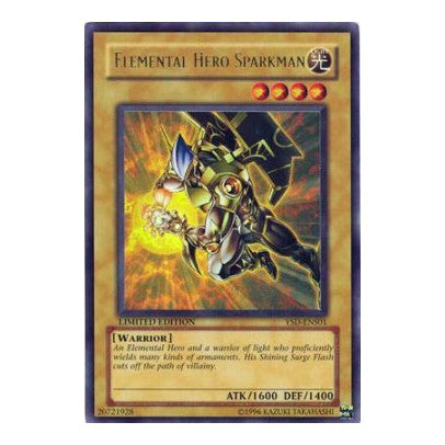 Elemental HERO Sparkman () #YSD-ENS01 Ultra Rare (Limited Lightly Played) Starter Deck 2006 YuGiOh: 2006