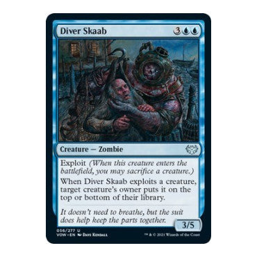 Diver Skaab (VOW) #56 Uncommon (Lightly Played) Innistrad: Crimson Vow Magic: The Gathering: 2021