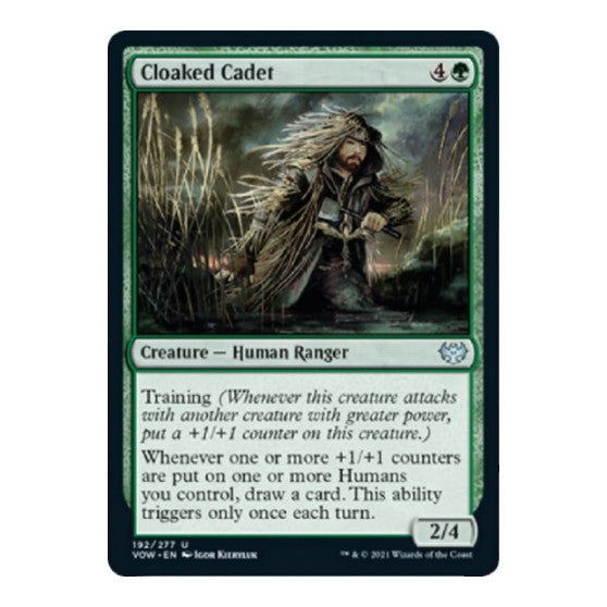 Cloaked Cadet (VOW) #192 Uncommon (Lightly Played) Innistrad: Crimson Vow Magic: The Gathering: 2021