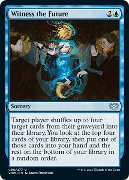 Witness the Future (VOW) #90 Uncommon (Lightly Played) Innistrad: Crimson Vow Magic: The Gathering: 2021