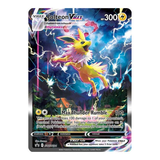 Jolteon VMAX SWSH184 (SWSD) #SWSH184 Promo (Holofoil Near Mint) SWSH: Sword & Shield Promo Cards Pokemon: 2019