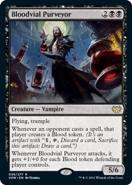 Bloodvial Purveyor (VOW) #98 Rare Innistrad: Crimson Vow Magic: The Gathering: 2021