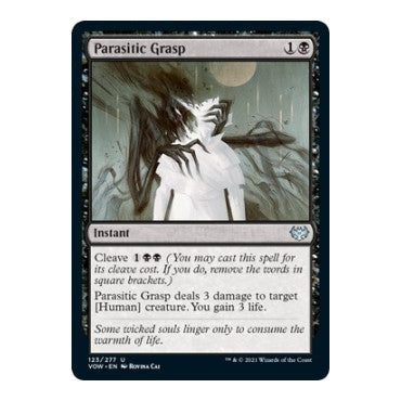 Parasitic Grasp (VOW) #123 Uncommon Innistrad: Crimson Vow Magic: The Gathering: 2021