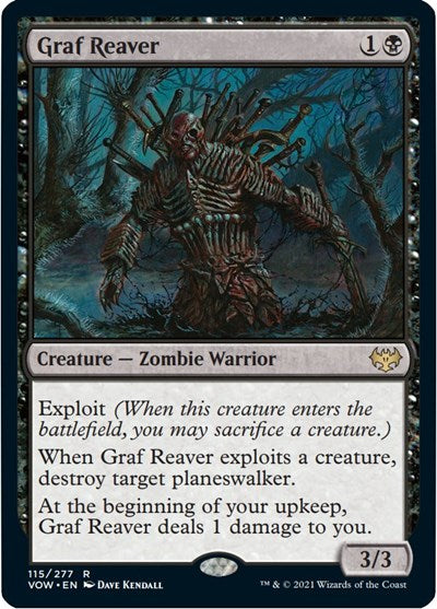 Graf Reaver (VOW) #115 Rare Innistrad: Crimson Vow Magic: The Gathering: 2021