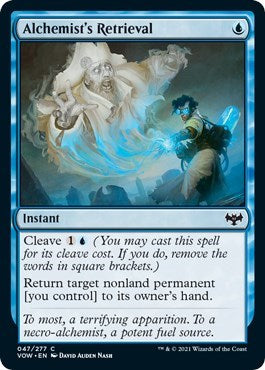 Alchemists Retrieval (VOW) #47 Common (Lightly Played) Innistrad: Crimson Vow Magic: The Gathering: 2021