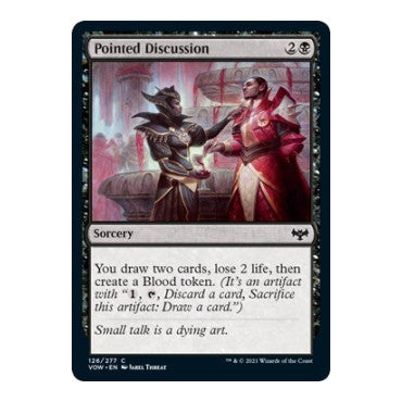 Pointed Discussion (VOW) #126 Common Innistrad: Crimson Vow Magic: The Gathering: 2021