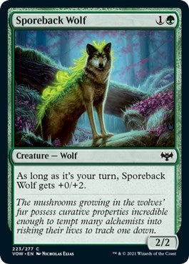 2021 Magic: Innistrad: Crimson Vow (VOW) - Sporeback Wolf (#223, Common)