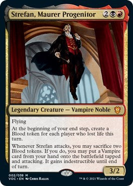 Strefan Maurer Progenitor (VOC) #2 Mythic Rare (Near Mint) Commander: Innistrad: Crimson Vow Magic: The Gathering: 2021