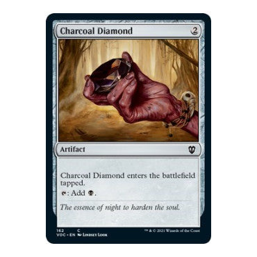 Charcoal Diamond (VOC) #162 Common (Lightly Played) Commander: Innistrad: Crimson Vow Magic: The Gathering: 2021