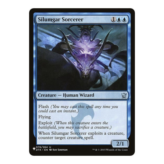 Silumgar Sorcerer (LIST) #076/264 Uncommon (Lightly Played) The List Reprints Magic: The Gathering: 2026