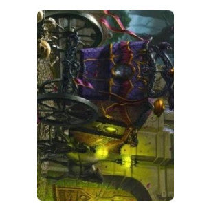 Honeymoon Hearse Art Card (ASVOW) #45 Special (Lightly Played) Art Series: Innistrad: Crimson Vow Magic: The Gathering: 2021