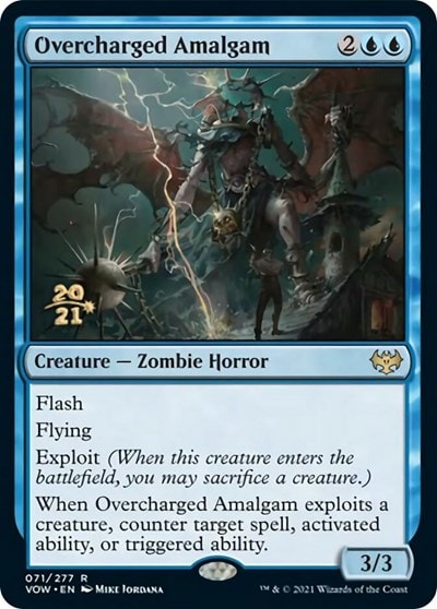 Overcharged Amalgam (PRE) #71 Rare (Foil Near Mint) Prerelease Cards Magic: The Gathering: 2026