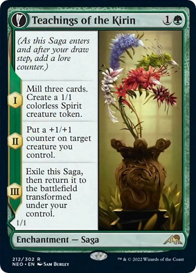 Teachings of the Kirin (NEO) #212 Rare Kamigawa: Neon Dynasty Magic: The Gathering: 2022