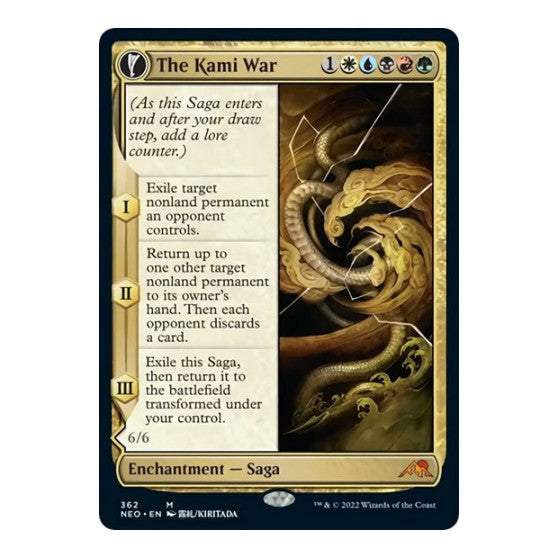 The Kami War Showcase (NEO) #362 Mythic Rare (Lightly Played) Kamigawa: Neon Dynasty Magic: The Gathering: 2022