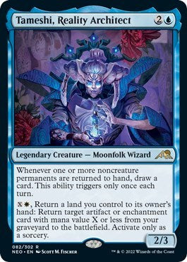 2022 Magic: Kamigawa: Neon Dynasty (NEO) - Tameshi Reality Architect (#82, Rare)