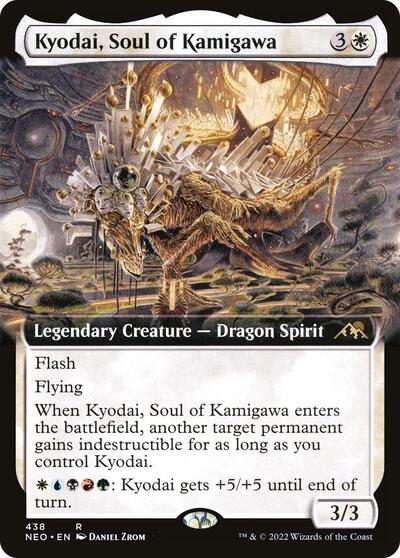 Kyodai Soul of Kamigawa Extended Art (NEO) #438 Rare Kamigawa: Neon Dynasty Magic: The Gathering: 2022