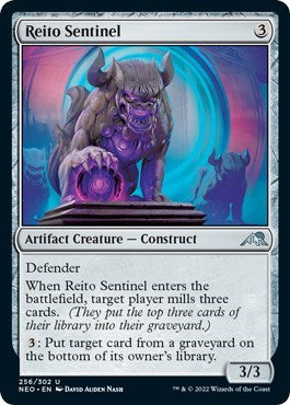 Reito Sentinel (NEO) #256 Uncommon Kamigawa: Neon Dynasty Magic: The Gathering: 2022