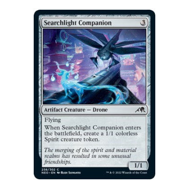Searchlight Companion (NEO) #258 Common Kamigawa: Neon Dynasty Magic: The Gathering: 2022