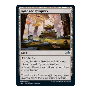 Roadside Reliquary (NEO) #272 Uncommon Kamigawa: Neon Dynasty Magic: The Gathering: 2022