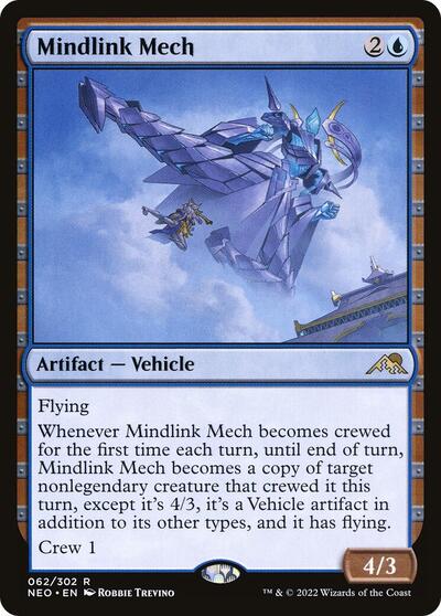 Mindlink Mech (NEO) #62 Rare Kamigawa: Neon Dynasty Magic: The Gathering: 2022