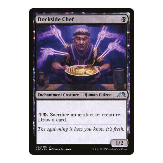 Dockside Chef (NEO) #93 Uncommon Kamigawa: Neon Dynasty Magic: The Gathering: 2022