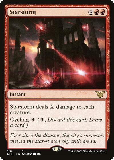 Starstorm (NEC) #110 Rare (Lightly Played) Commander: Kamigawa: Neon Dynasty Magic: The Gathering: 2022