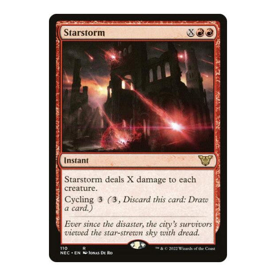 Starstorm (NEC) #110 Rare (Lightly Played) Commander: Kamigawa: Neon Dynasty Magic: The Gathering: 2022