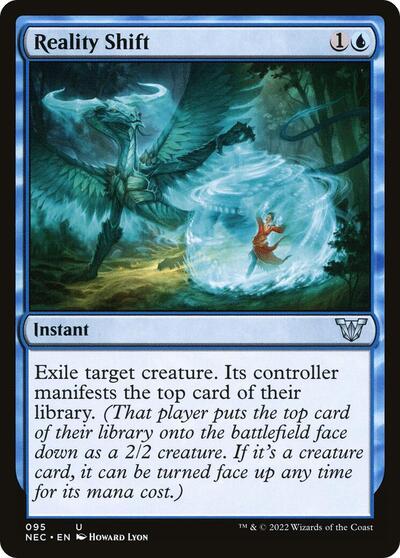 Reality Shift (NEC) #95 Uncommon (Lightly Played) Commander: Kamigawa: Neon Dynasty Magic: The Gathering: 2022