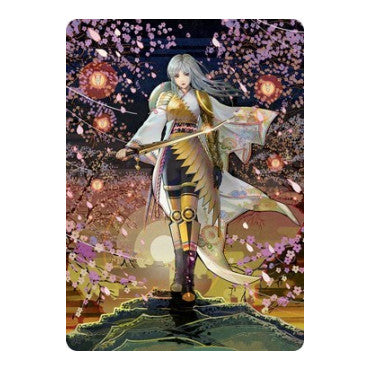 The Wandering Emperor Art Card (50/81) (ASNEO) #50 Special (Lightly Played) Art Series: Kamigawa: Neon Dynasty Magic: The Gathering: 2022