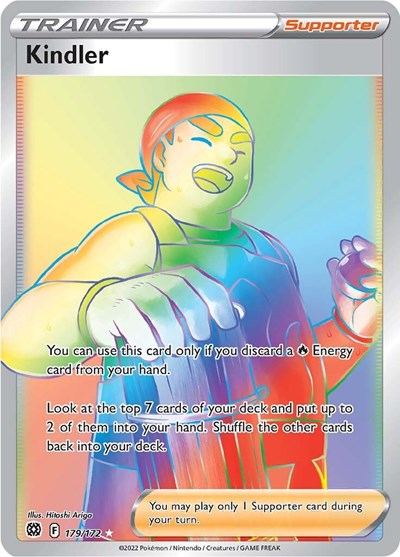 Kindler Secret (SWSH09) #179/172 Secret Rare (Holofoil Near Mint) SWSH09: Brilliant Stars Pokemon: 2022