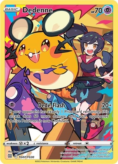 Dedenne (SWSH09:TG) #TG07/TG30 Ultra Rare (Holofoil Lightly Played) SWSH09: Brilliant Stars Trainer Gallery Pokemon: 2022