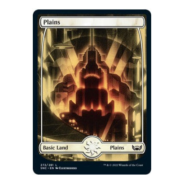 Plains 272 (SNC) #272 Land Streets of New Capenna Magic: The Gathering: 2022